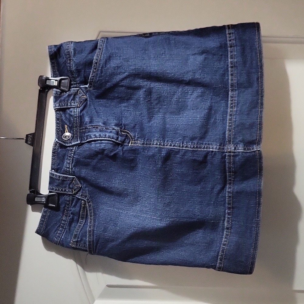 St. John's Bay Denim Skort